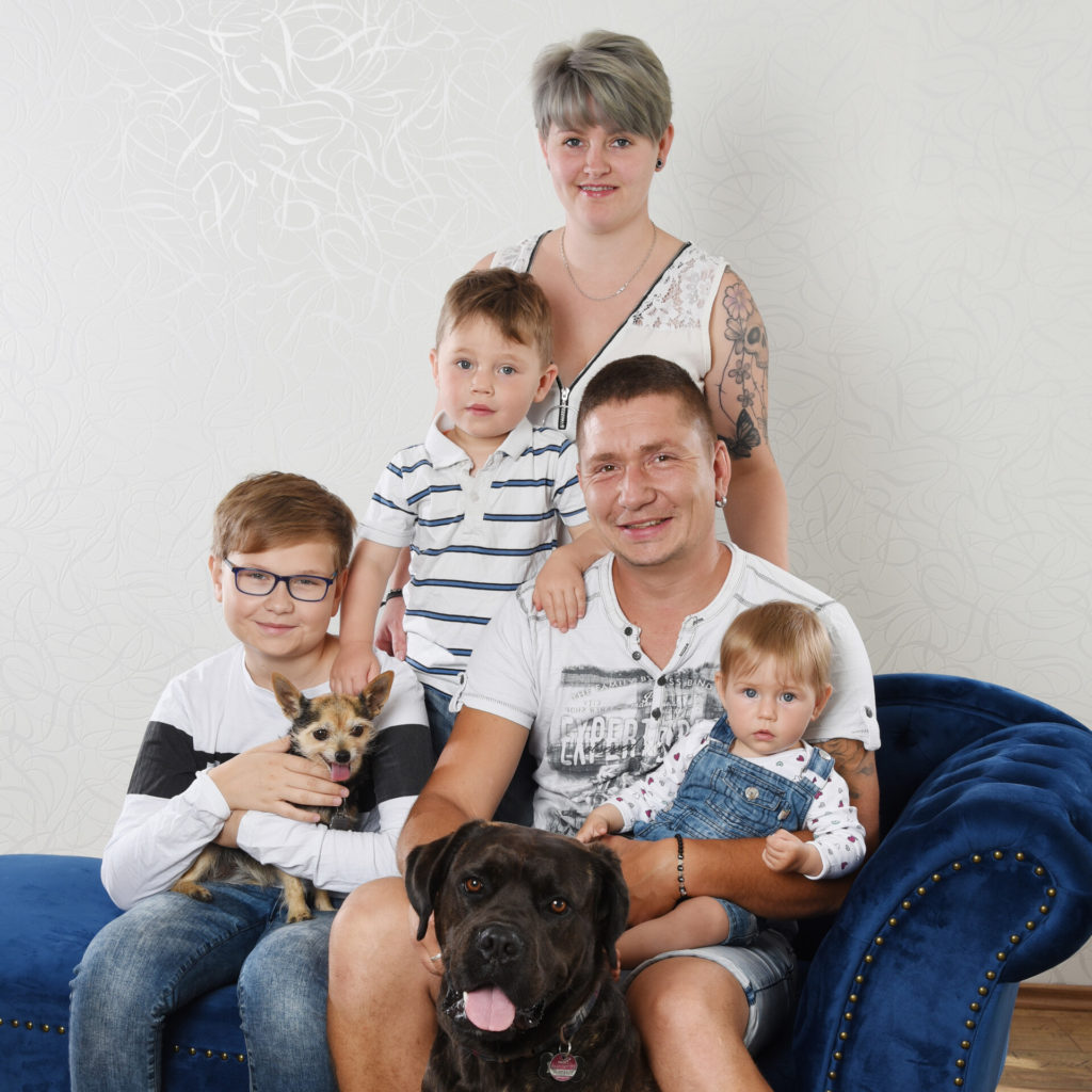 Fotografin Familien-Shooting